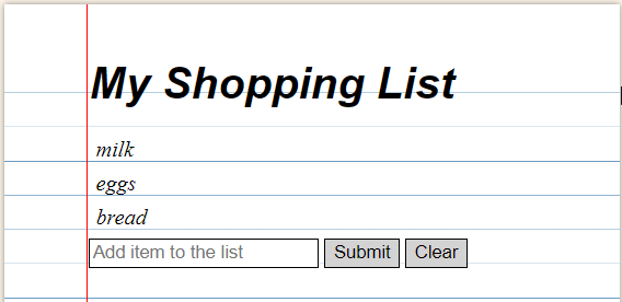shopping list app image